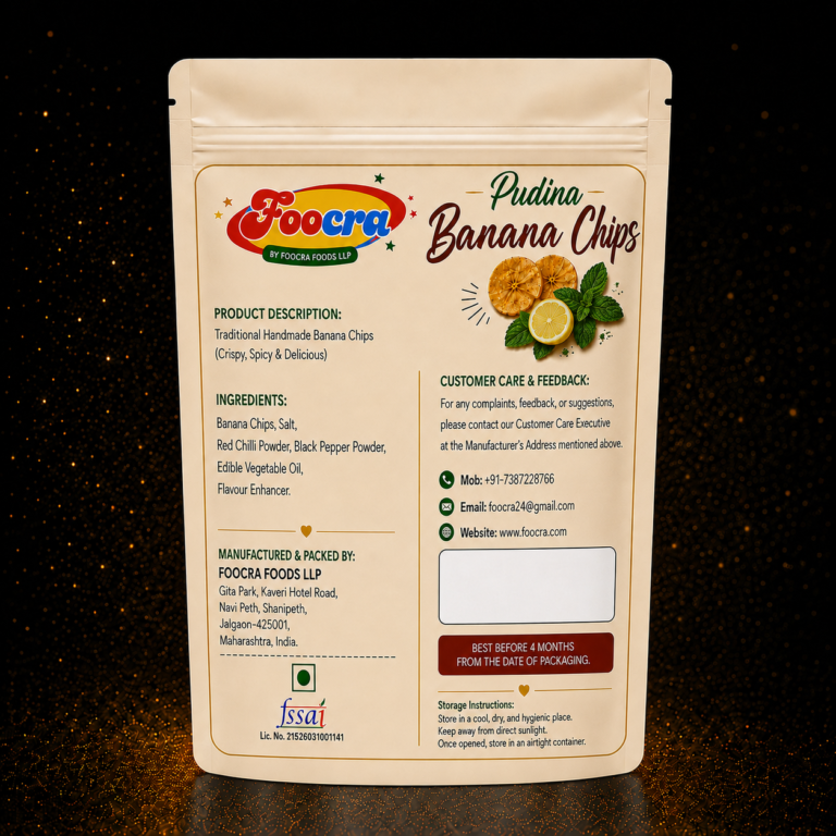Pudina Flavour Banana Chips