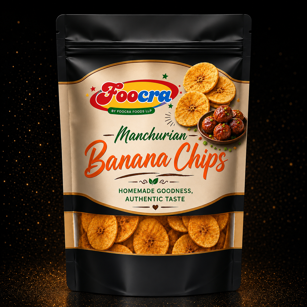 Manchurian Flavour Banana Chips